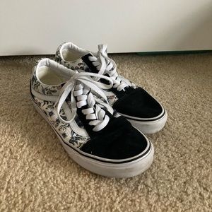 Floral Old Skool Vans